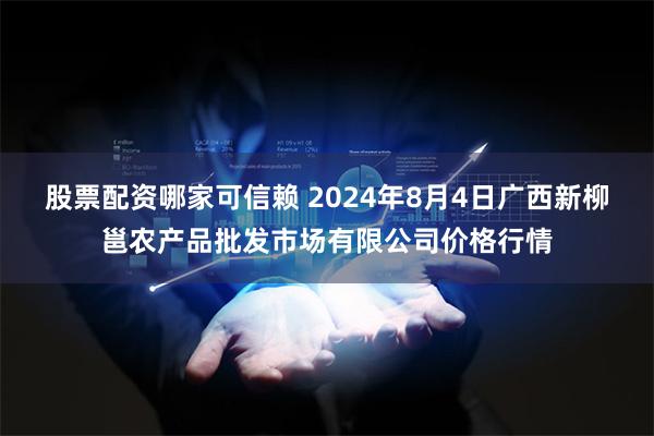 股票配资哪家可信赖 2024年8月4日广西新柳邕农产品批发市场有限公司价格行情