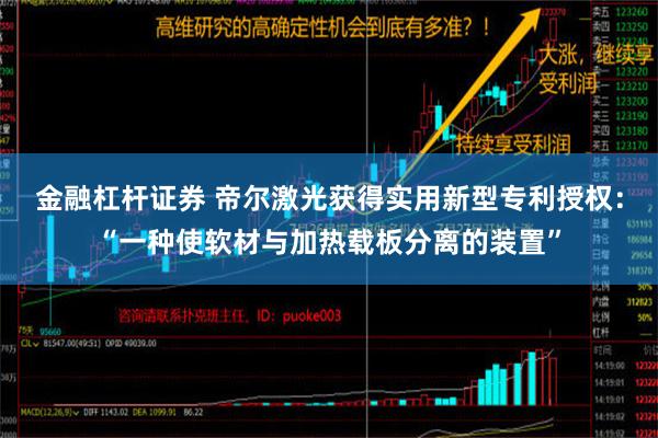 金融杠杆证券 帝尔激光获得实用新型专利授权：“一种使软材与加热载板分离的装置”