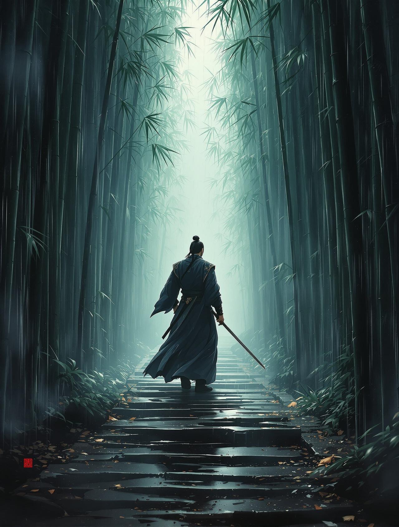 色咪咪影视 - 江湖夜雨 高清海报